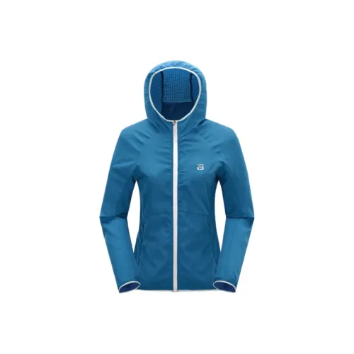 TOREAD Trench Coat Women's Filtered Blue
