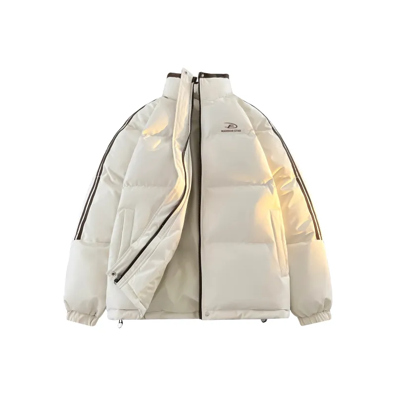 WARRIOR Ride The Wind And Waves Series Puffer Jackets Unisex-3