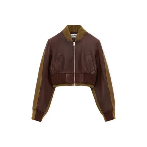 LOEWE Bomber Jacket 'Dark Chocolate'