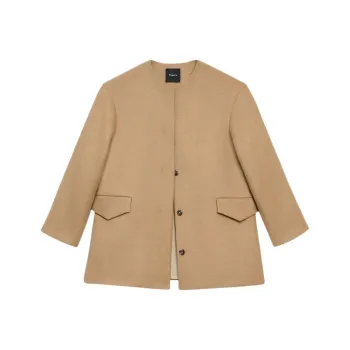 THEORY Coats Women's Camel