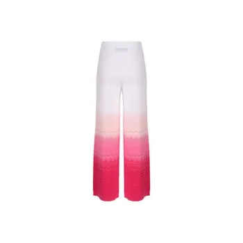 MISSONI Zig Zag Pattern Straight Leg Trousers
