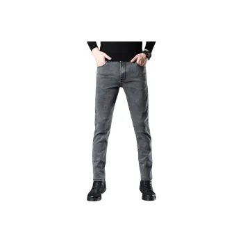 PANDA ADEVIL Jeans Men Black Gray Color