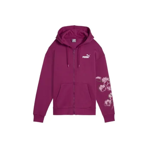 PUMA ESSENTIALS+ FLORAL VIBES Sweatshirt Women's Purple