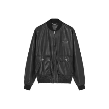 VERSACE Zip-Up Bomber Jacket