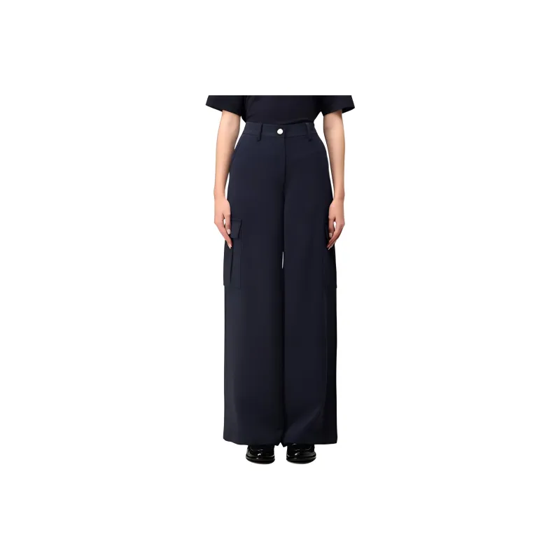 THEORY Wide leg Cargo Trousers-0