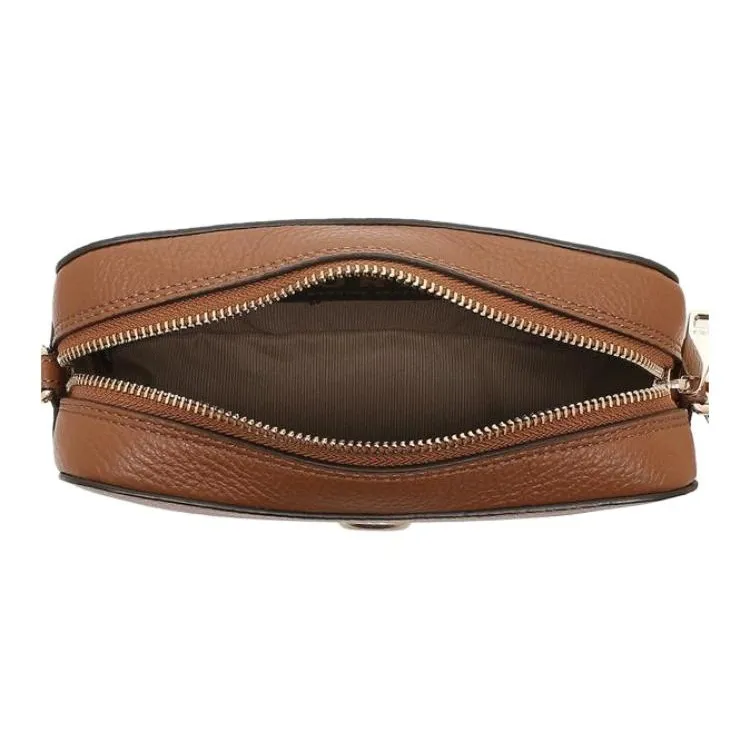 Furla Leather Shoulder Bag Mini Women's Cognac-5