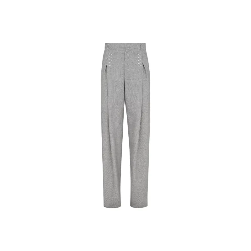 FENDI Micro Check Trousers-0