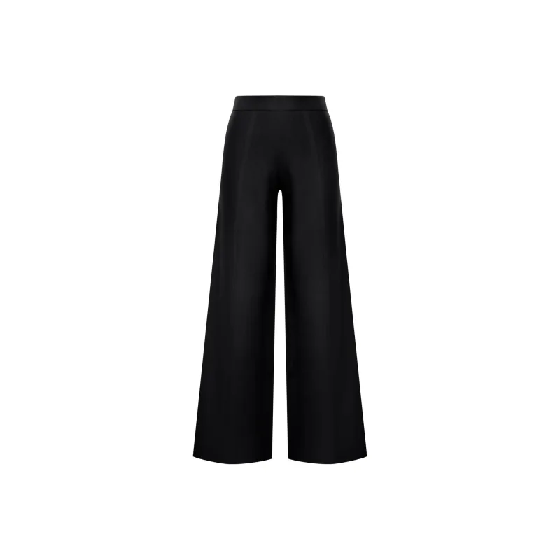 MaxMara Assiro High Waist Wide Leg Pants-0