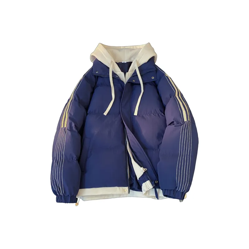 Warrior Huichao Open Ended Smile Collection Puffer Jacket Unisex-19