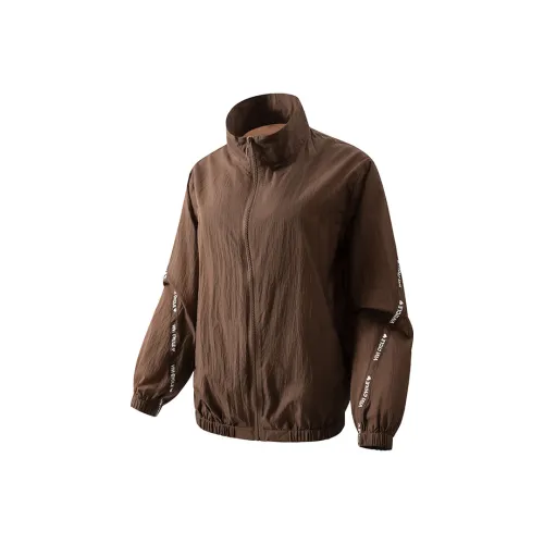 VIVI CYCLE Breathable Sun Protection UV Protection Sun Protection Clothing Women's Coffee