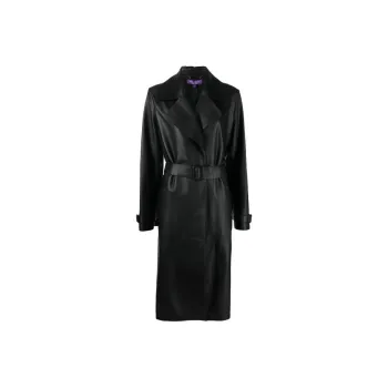 Polo Ralph Lauren Trench Coat Women's Black