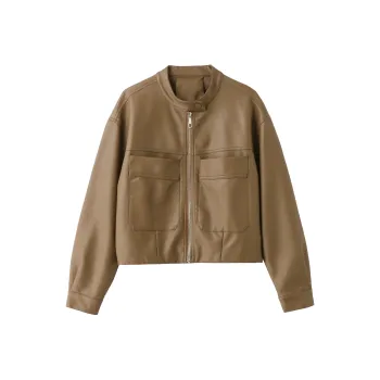 Yi Mengyuan Leather Jacket Women's