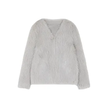 XWI Velvet feel Coat Women's Gray