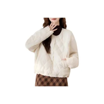 Tonlion Puffer Jacket Women's Light Beige Apricot