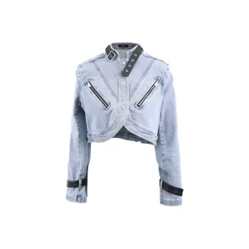 GIMING Denim Jacket Women's Blue