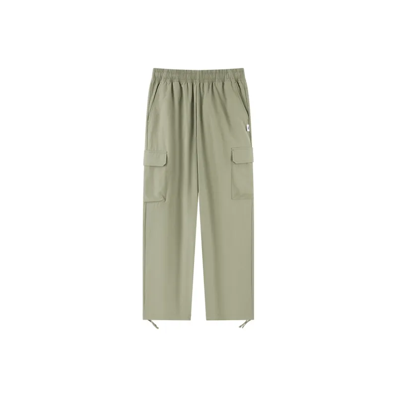 QIAODAN Casual Pants Women's Avocado Green-0