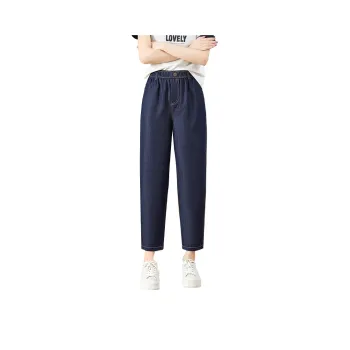 TOUCH Casual Pants Women's Dark Blue