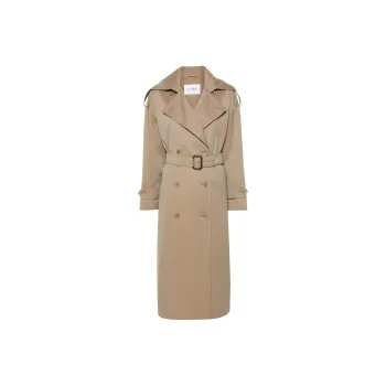 MaxMara Belted Double Breasted Coat