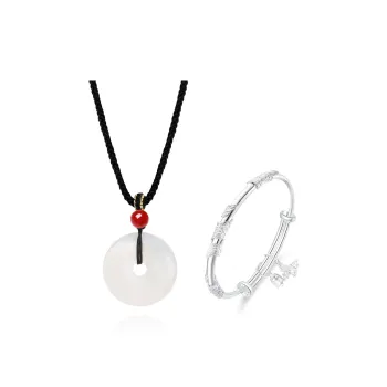 Love Jewelry Processing Chalcedony Necklaces Unisex