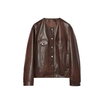 SINBOS Leather Jackets Women's