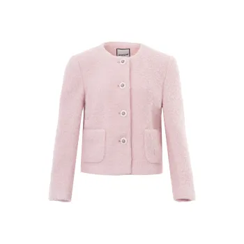 JESSYLINE Velvet feel Coat Women's Light Pink