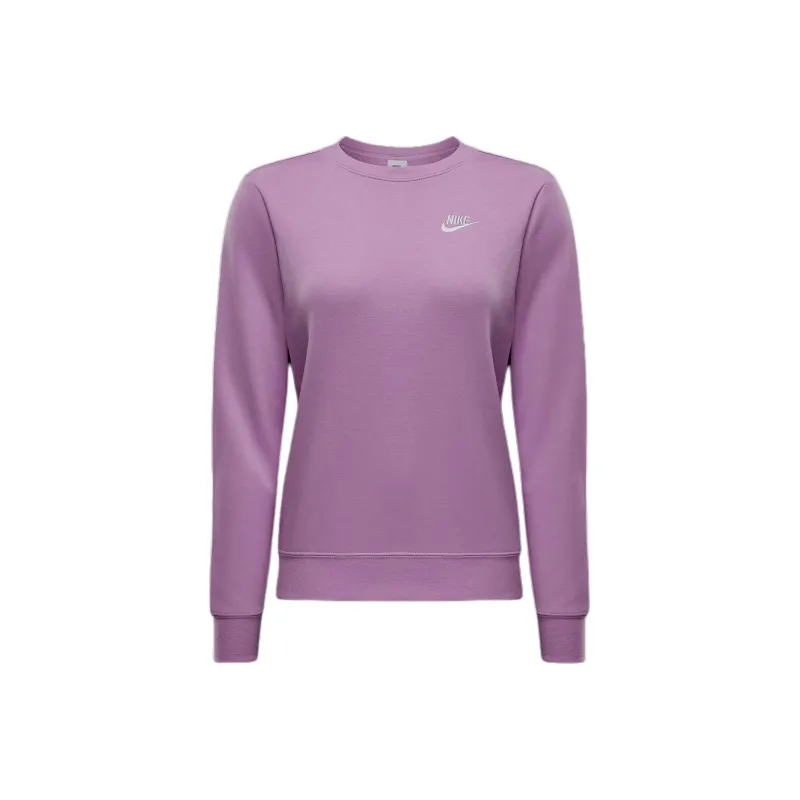 Nike Club Fleece 'Pink' Sweatshirt-0