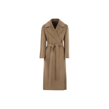 'S MAX MARA Livia Belted Long Sleeved Coat
