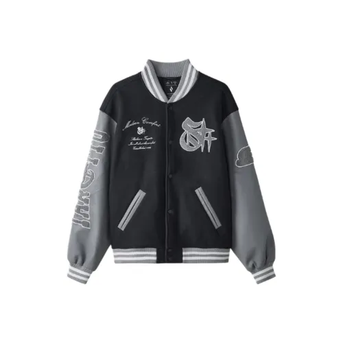 Skechers x Targetto Sportlife Baseball Jacket Women's Carbon Black