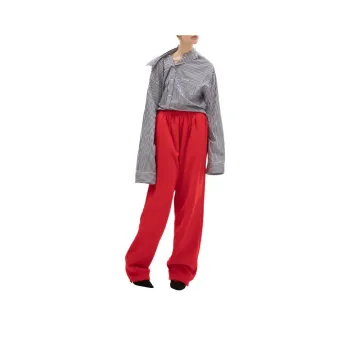 Balenciaga Casual Pants Women's Red