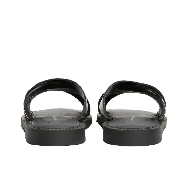 Tommy Hilfiger Slip Resistant Slide Slippers Men's Black-4