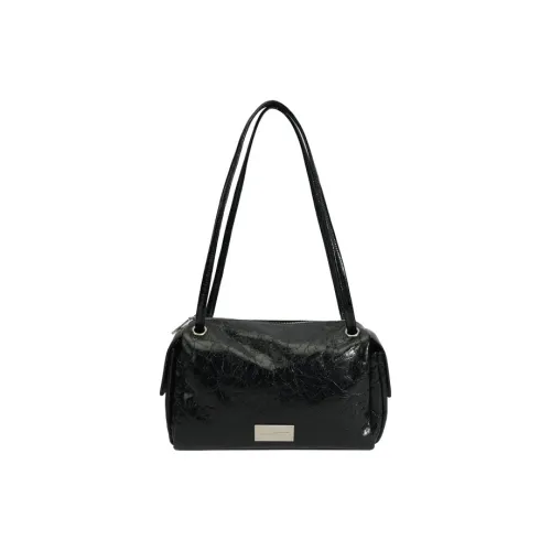 Bullrun Cow Leather Shoulder Bag Large Size Women's Multicolor