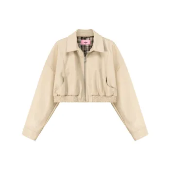 CHUU FW24 Leather Jacket Women's
