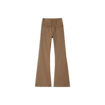 HTHK Casual Pants Women's Brown