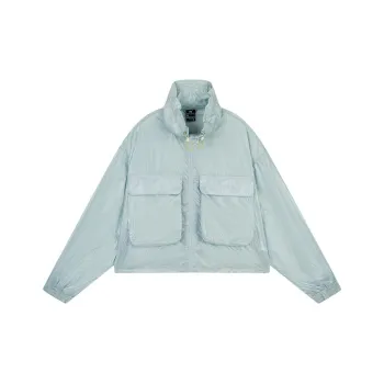 361° Trench Coat Women's Water Gray Blue
