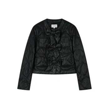 UOOYAA Puffer Jackets Women's Black
