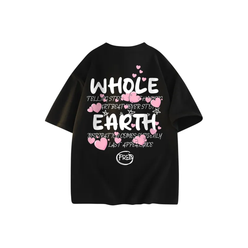 WHOLE EARTH T Shirts Unisex-0