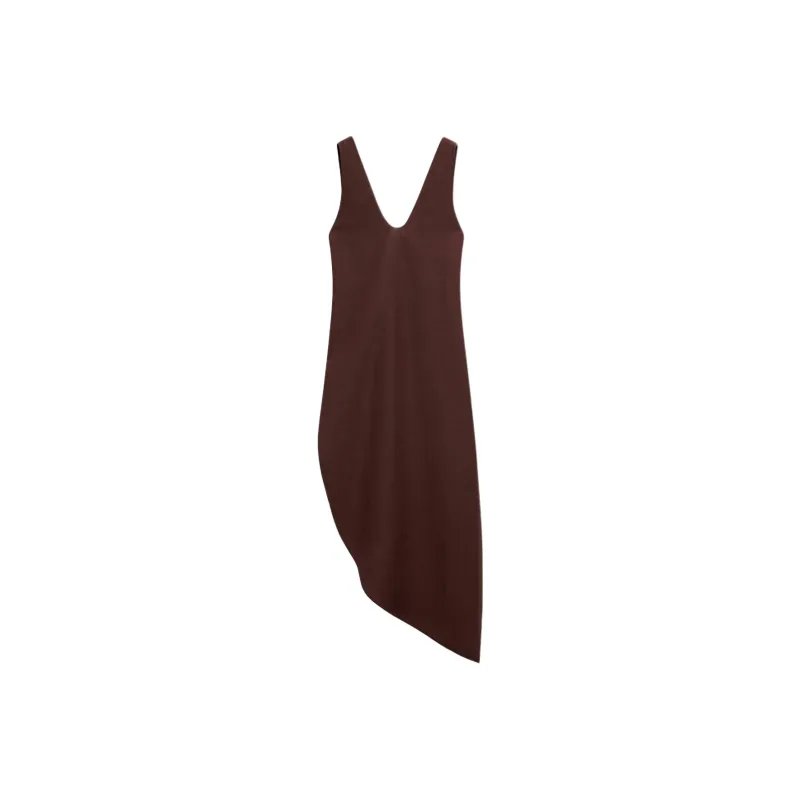 Massimo Dutti Slip Dress Women's Red-1