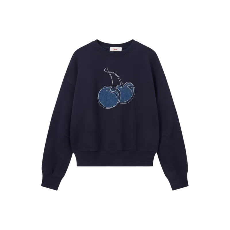 Kirsh SS25 Sweatshirt Women's Navy Blue-0
