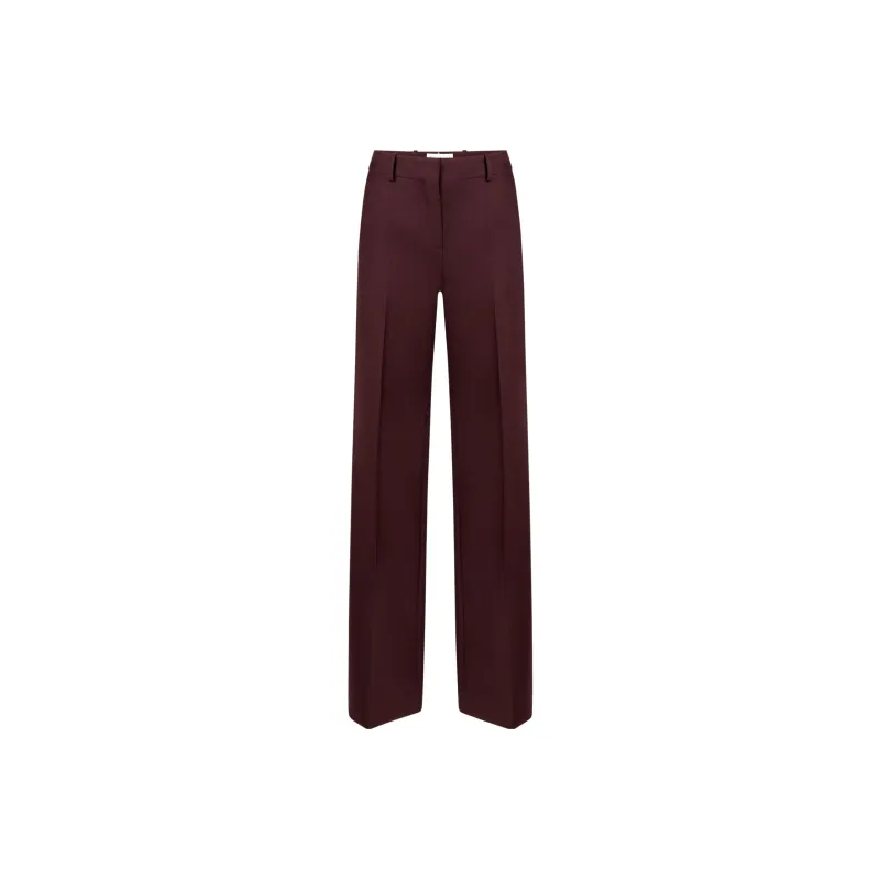 NINA RICCI Wide leg High waist Wool Pants-0