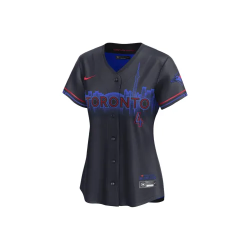 Nike George Springer Toronto Blue Jays City Connect Women's Nike Dri FIT Adv Mlb Limited Jersey