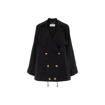 Elisabetta Franchi Coats Women's Black