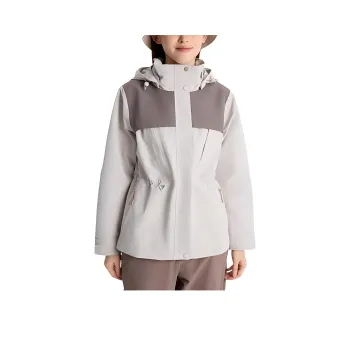 Columbia Transit SS25 Hiking Waterproof And Warm Windbreaker Jacket Women's White