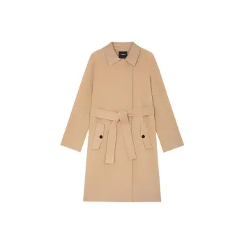THEORY Coats Women's Camel