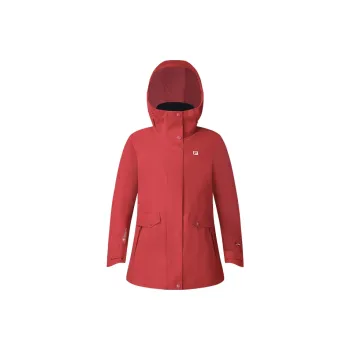FILA Water Resistant Windbreaker Jacket Women's Dark Brier Red