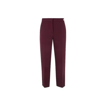 Elisabetta Franchi Slit detail Crepe Trousers