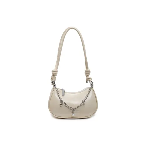 TOUTSEUL YOLO PU Crossbody Underarm Shoulder Bag Women's Ecru/Gray/Pink/Black