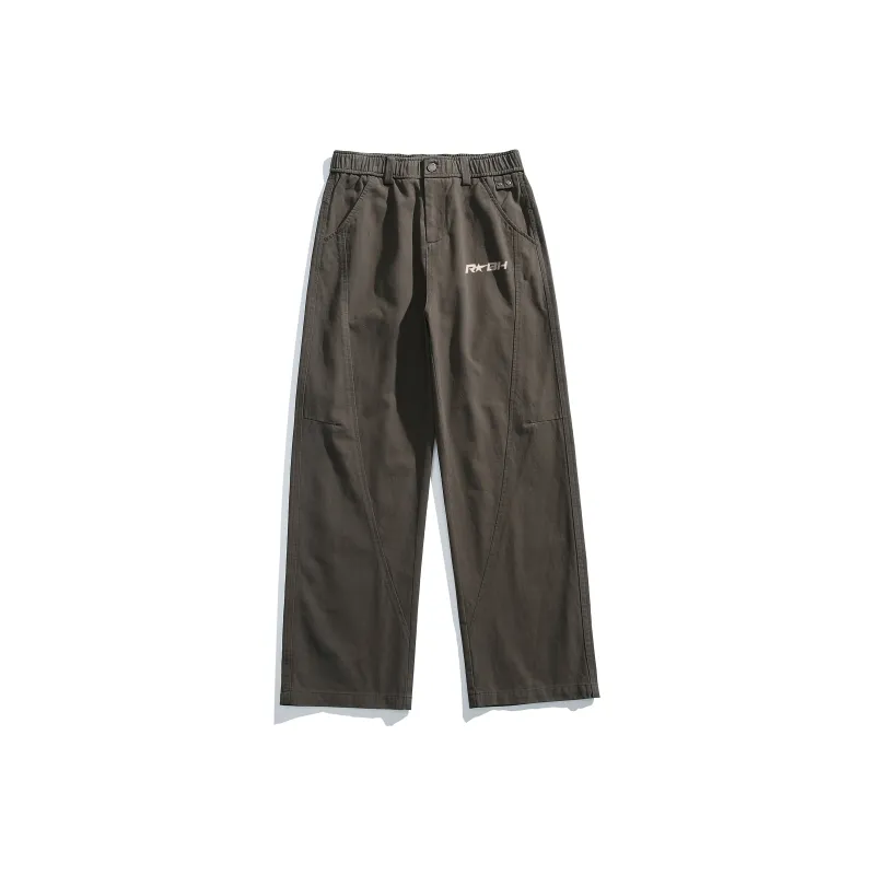ROBINHOOD Casual Pants Unisex Khaki-6