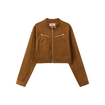 CHUU Cropped Coat Women's Pumpkin