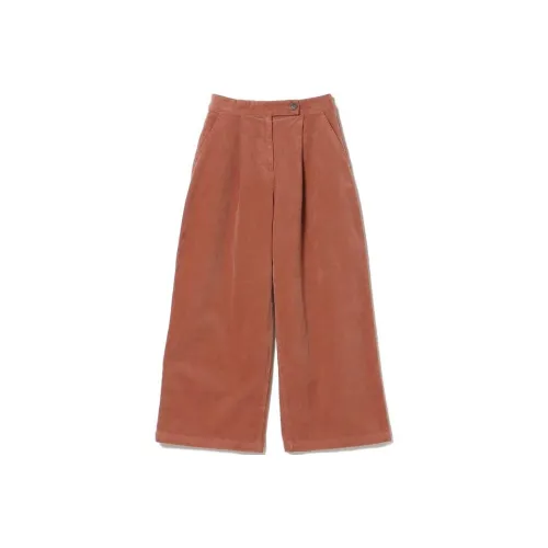 Beams Casual Pants Women's Orange Red