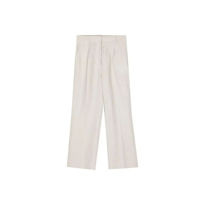N.Peal Florence Linen Palazzo Pants-0